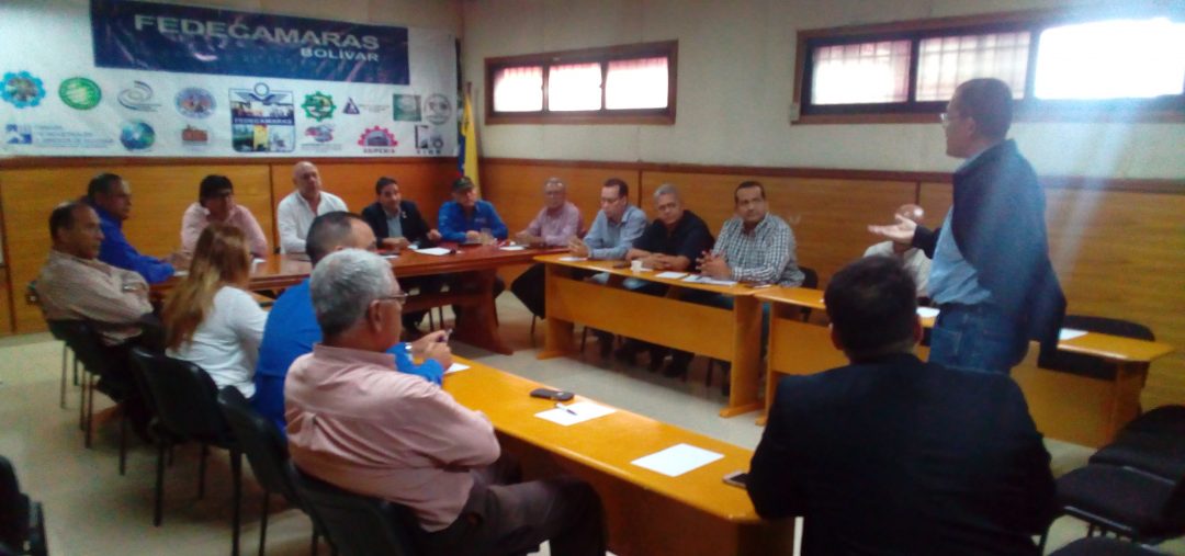 Fedecámaras Bolívar reunida