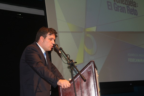 Ricardo Cusanno – Presidente de Fedecámaras Ricardo Cusanno en su discurso de juramentación 75 Asamblea Anual Fedecámaras