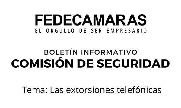 Boletín Informativo. Comisión de Seguridad