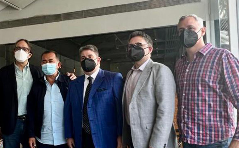 Reunión con gobernador de Cojedes Reunión con gobernador de Cojedes